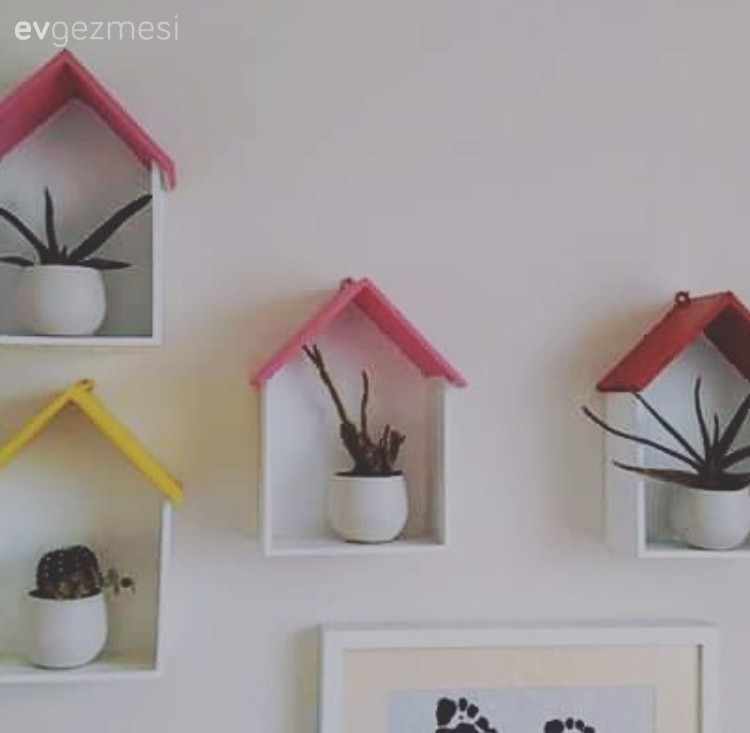 Çiçeklik, Duvar dekorasyonu