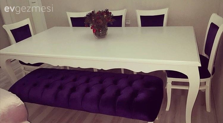 Bank, Mor, Yemek Odası