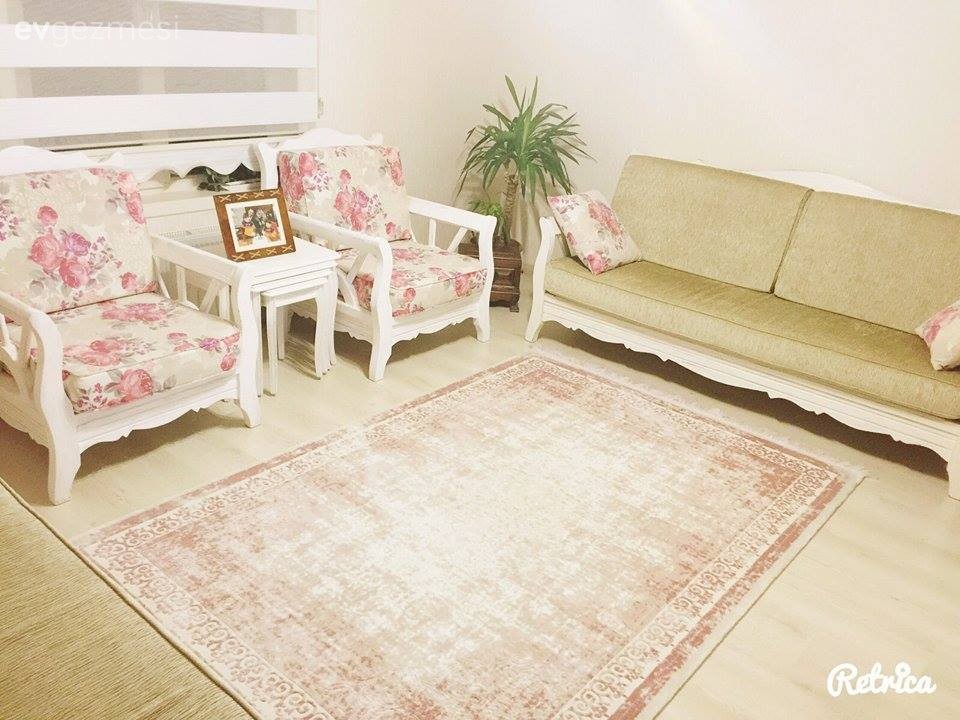 Çiçekli desen, Halı, Oturma Odası
