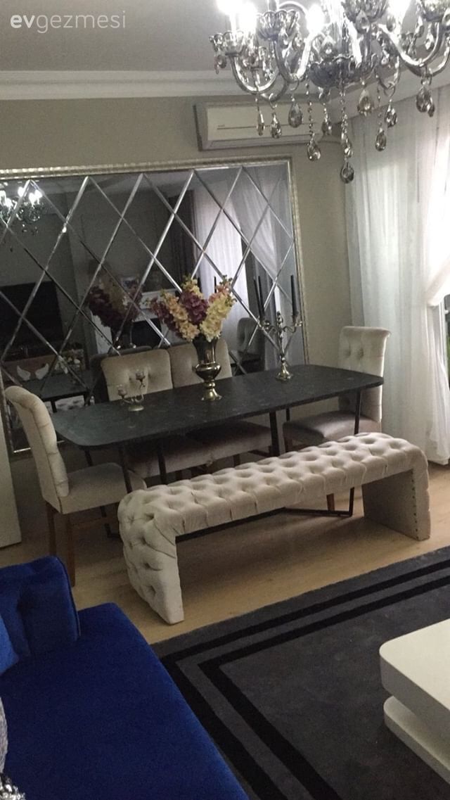 Avize, Banyo, Yemek Odası, Salon, Baklava ayna, Duvar ayna kaplama