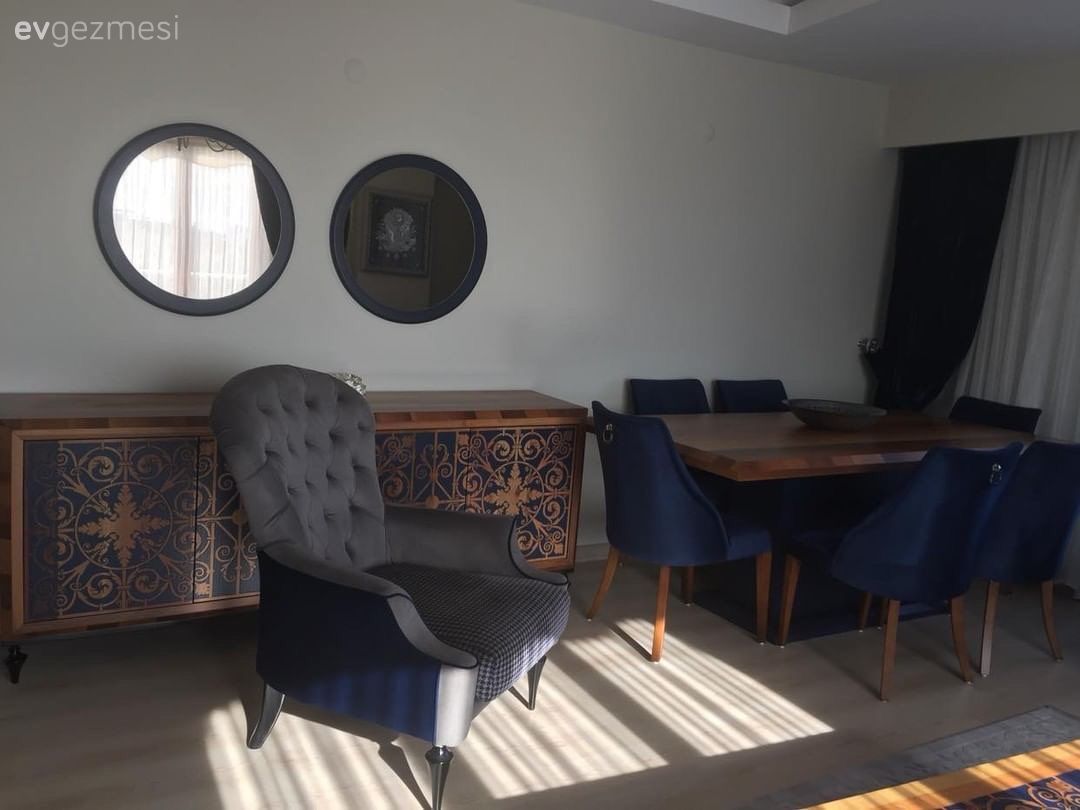 Bu Salon Dekorasyonu Desenlerle Hareket Kazanıyor