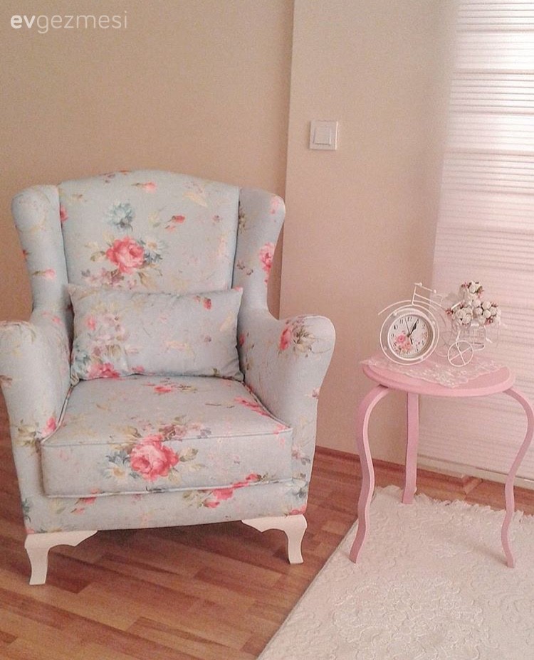 Berjer, Mavi, Pembe, Salon