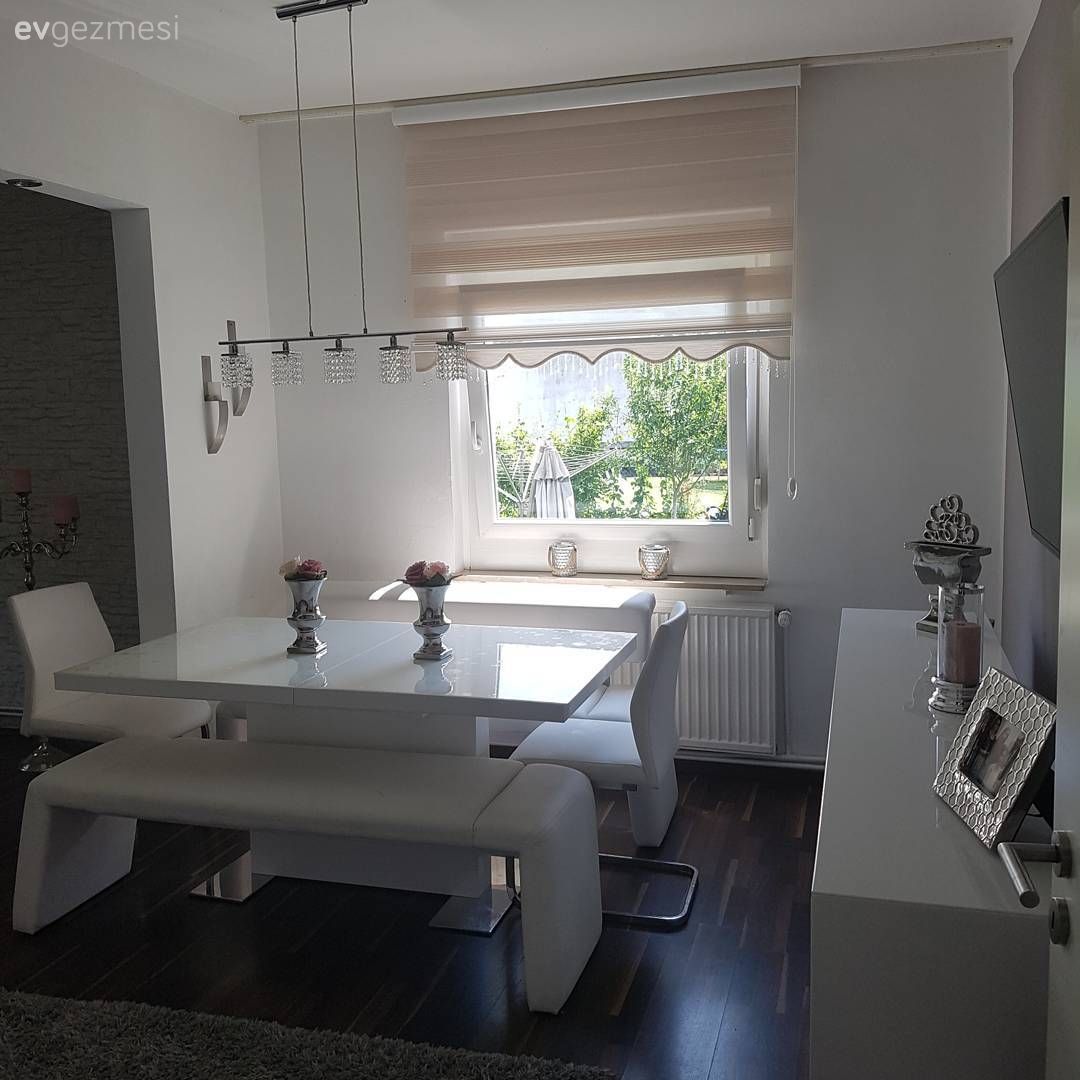 Avize, Bank, Beyaz, Japon perde, Salon, Yemek Odası, Perde, Aydınlatma