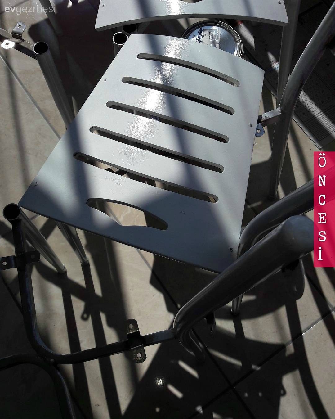 Kendin Yap, Mobilya boyama, Öncesi / Sonrası