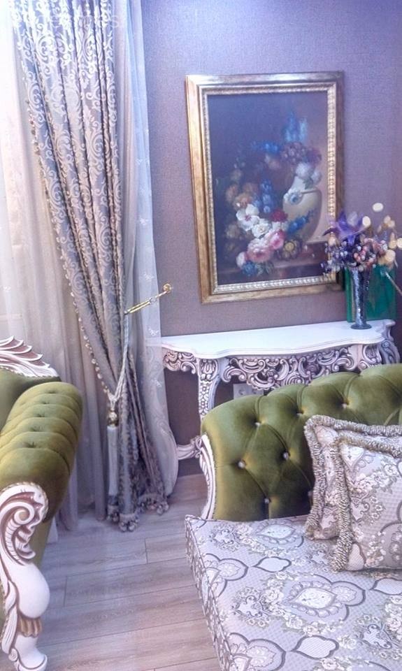 Altın, Salon, Tablo, Yeşil