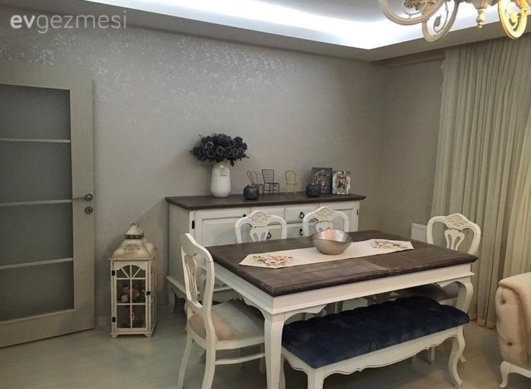 Country ve modernin harmanı; Özge hanımın sıcak ve tatlı evi..