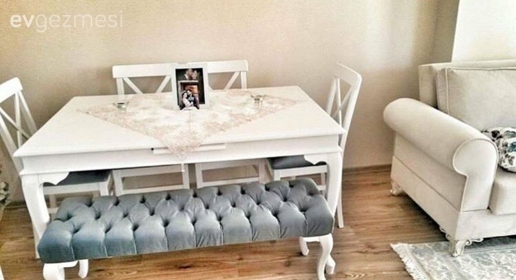 Bank, Mavi, Salon, Yemek Odası