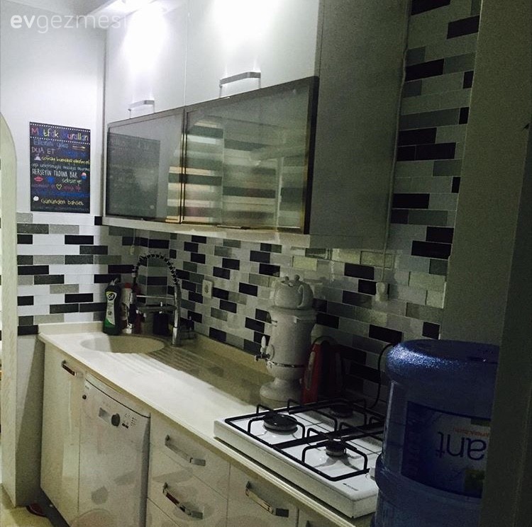 Ceren hanımın tamamı tadilat geçiren evinden öncesi/sonrası kareler..