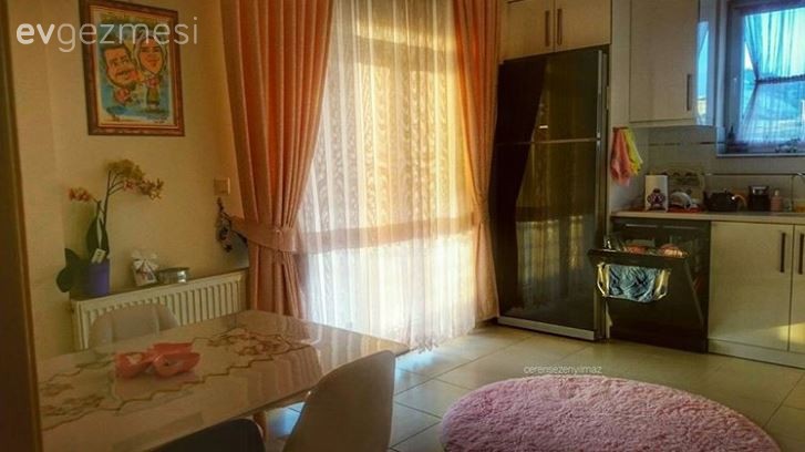 Ceren hanımın etnik detaylarla zenginleşen modern ve özgün evi.