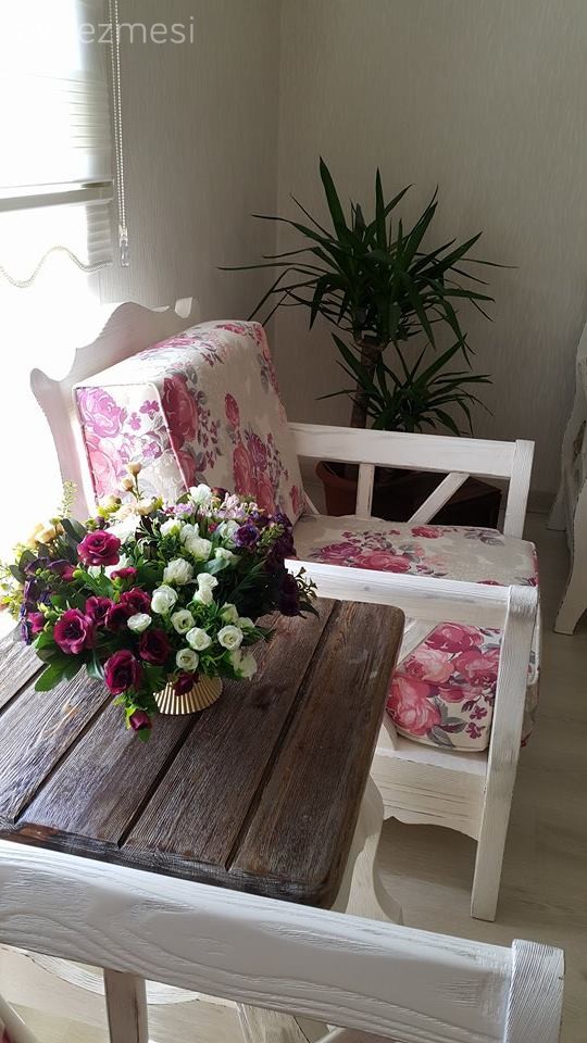 Berjer, Çiçekler, Çiçekli desen, Oturma Odası