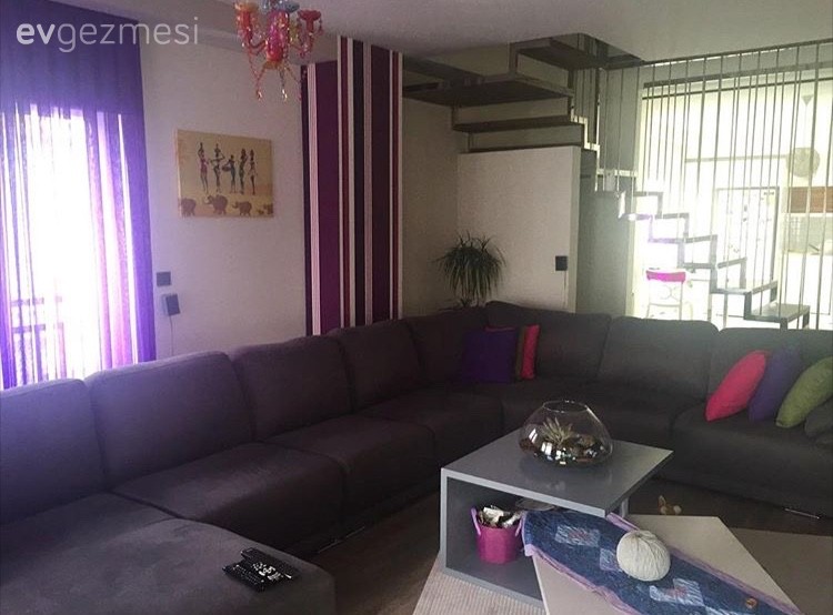 Gri, Köşe koltuk, Salon