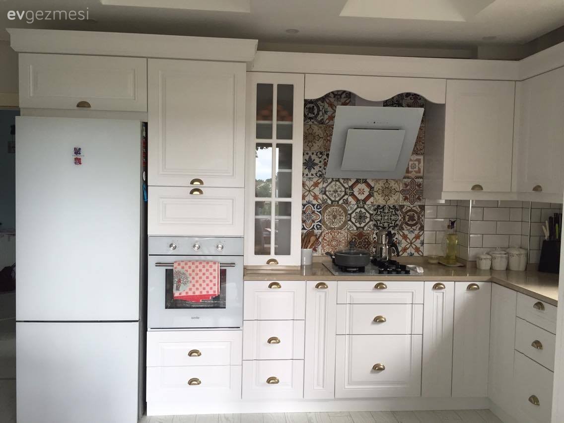 Ankastre, Beyaz mutfak, Country mutfak, Mutfak, Tezgah arası seramik