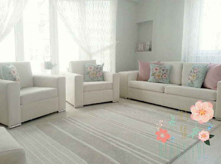 Halı, Mavi, Pembe, Salon