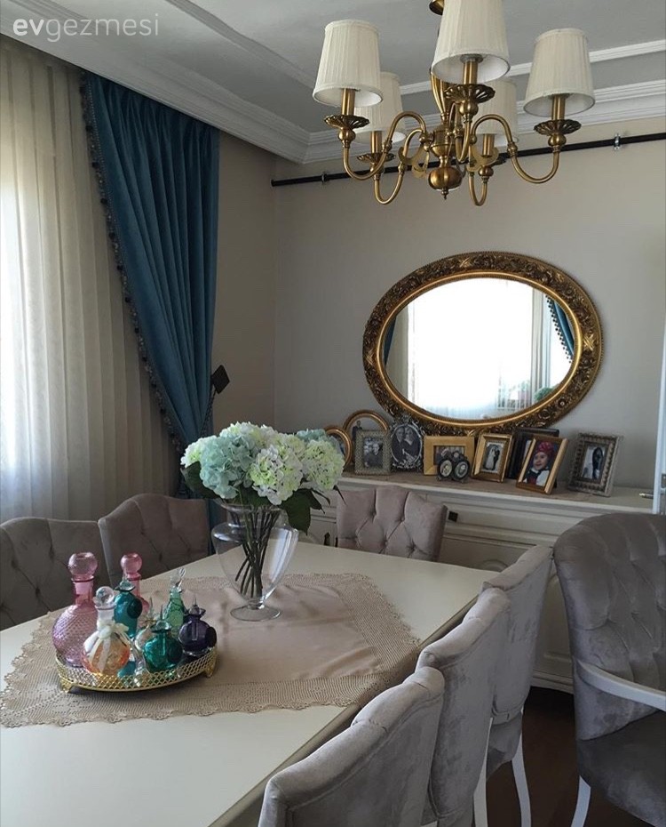 Altın, Avize, Konsol, Salon, Yemek Odası, Aydınlatma