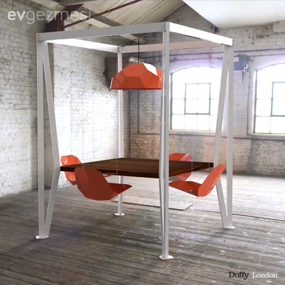 Salıncaklarla, dekora eğlenceli bir dokunuş katan 12 ev..