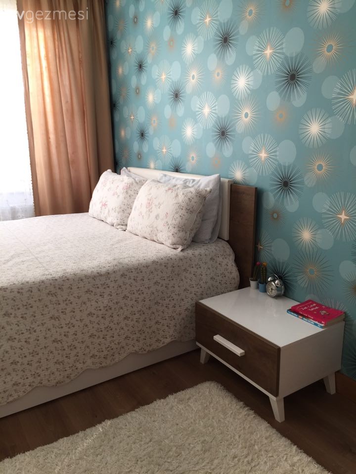 Özge hanımın abartıdan uzak seçimlerle zarif dekoru..