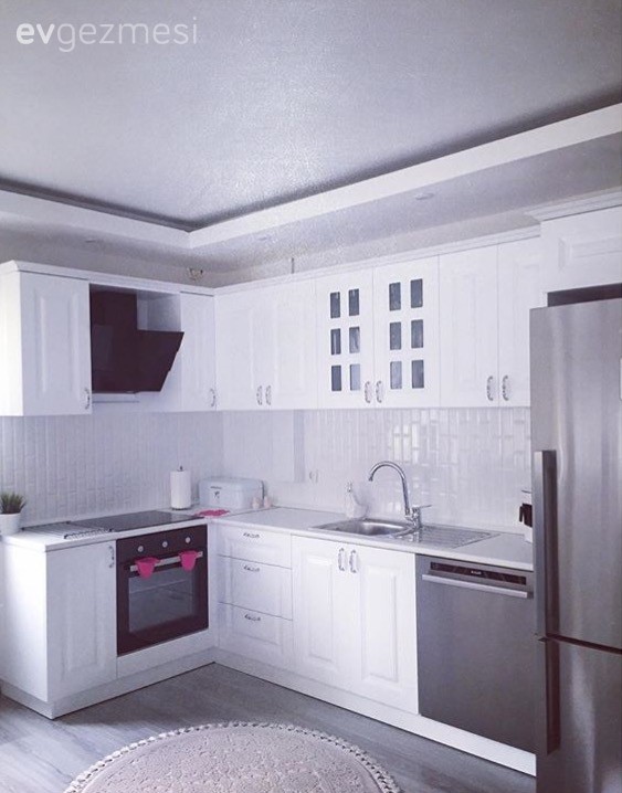 Modern ve klasiğin harmanı, göz alıcı bir ev..