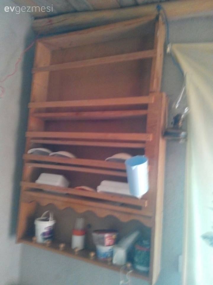 Büşra hanım'ın anneannesinin tereğinden dönüştürdüğü harika terek