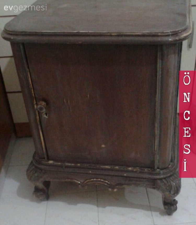 Kendin Yap, Mobilya boyama, Öncesi / Sonrası