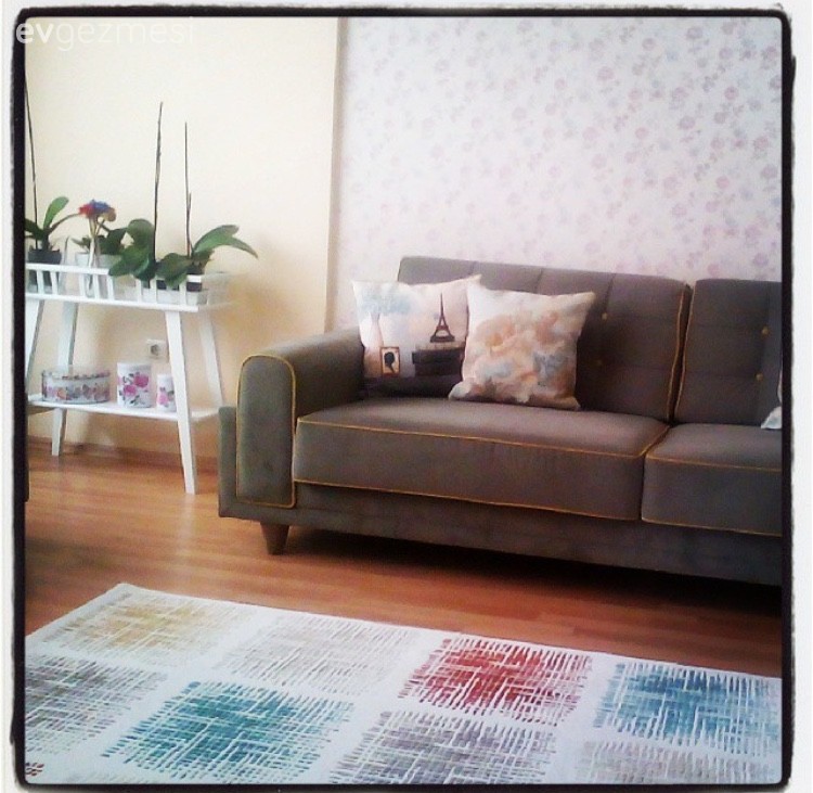 Çiçeklik, Halı, Ikea, Salon, Yeşil