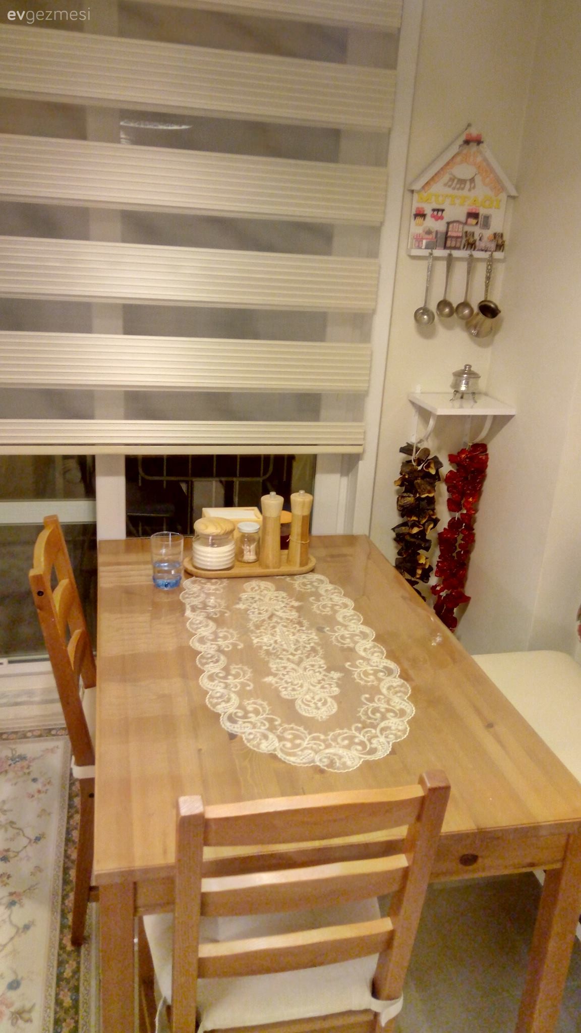 Kır evi esintili bir mutfak: Bengü hanımın keyifli mutfağı..