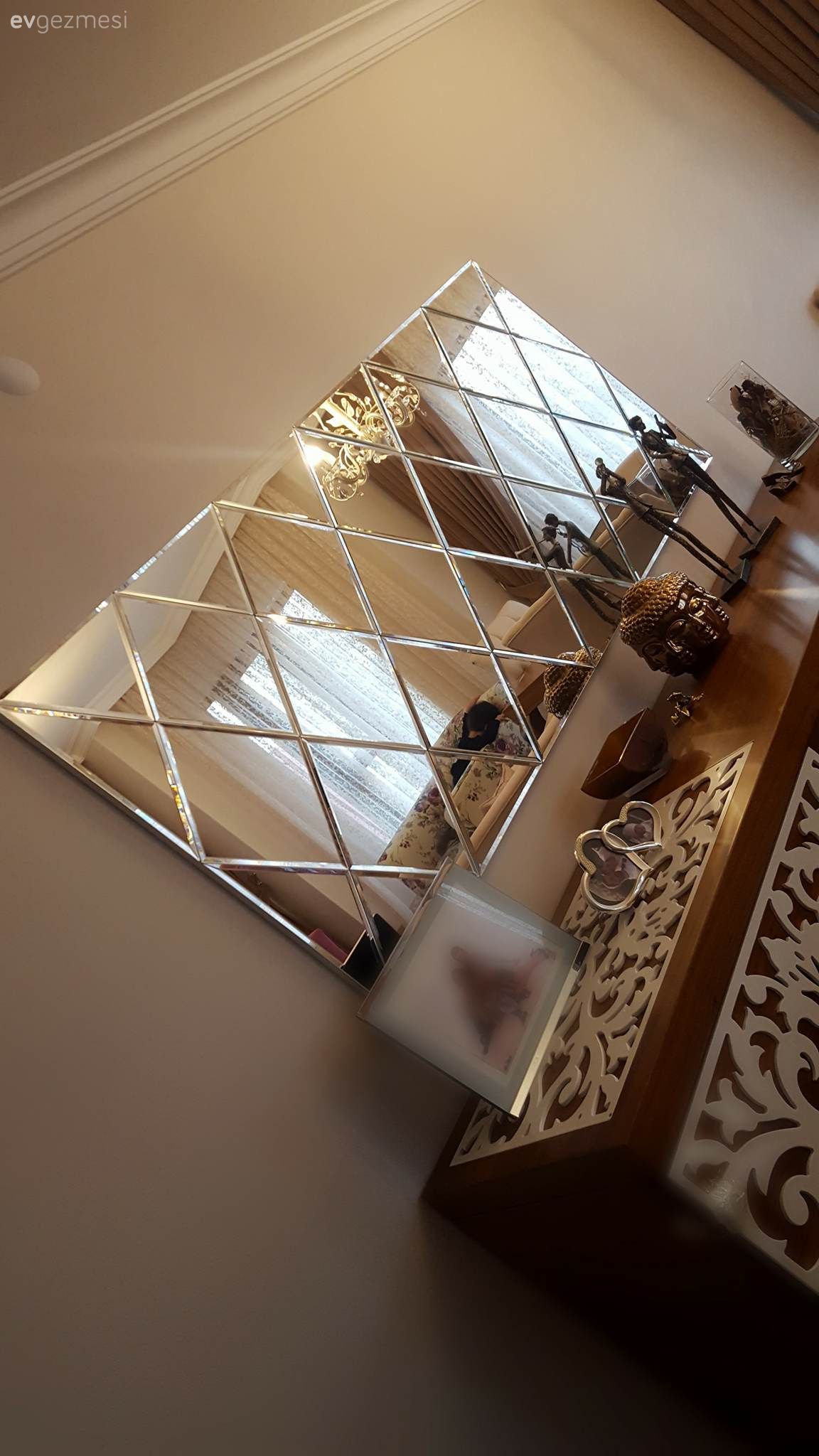 Salon, Konsol, Ayna, Baklava ayna