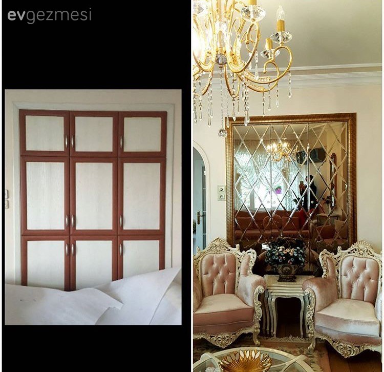 Yumuşak renkleri, klasik stili ile göz alıcı ve zarif bir ev..