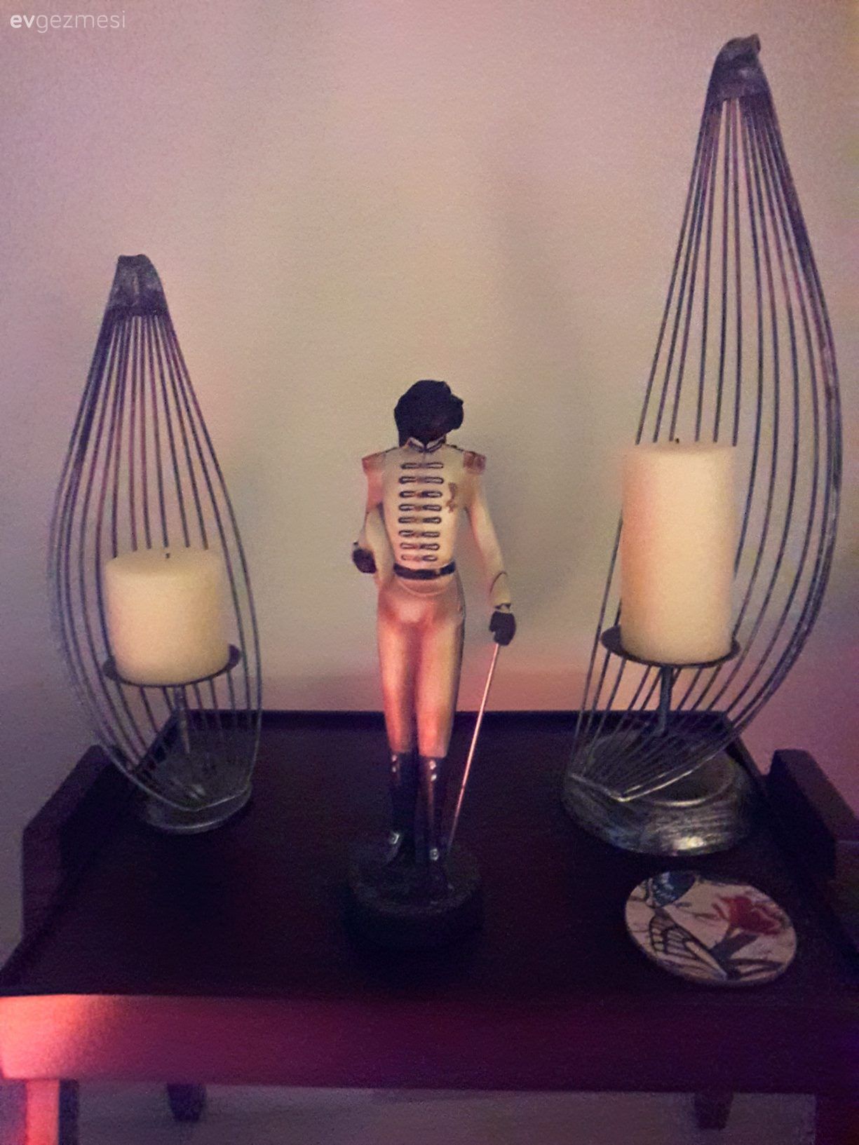 Sıcak ve samimi bir dekor. Hülya hanımın evi..