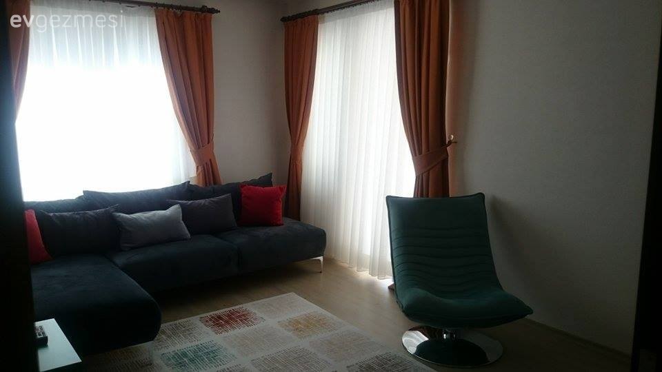 Genç çiftimizin her köşesi özenli genç ve zarif evi..