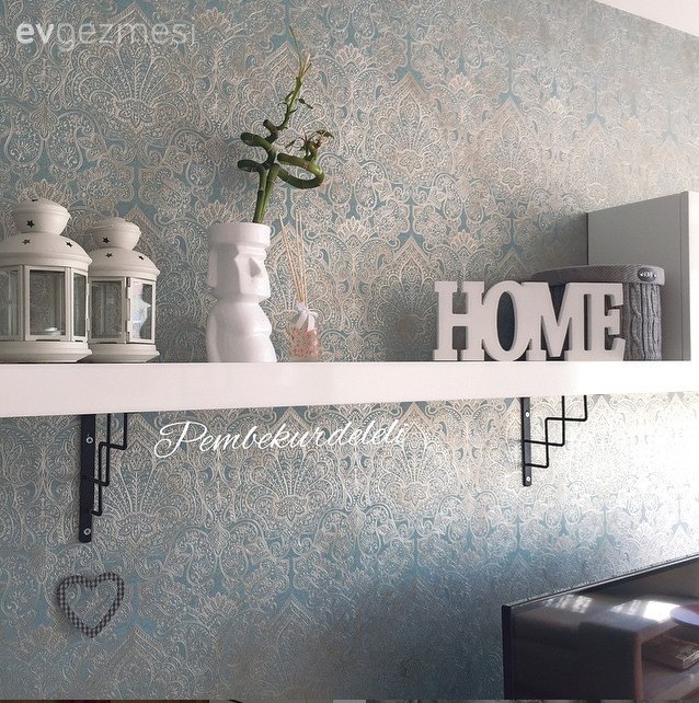 Nur Hanım'ın modern ve sıcak evi