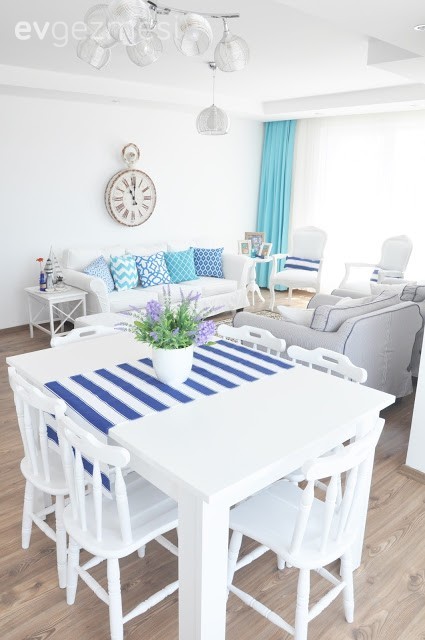 Beyaz, Kendin Yap, Mavi