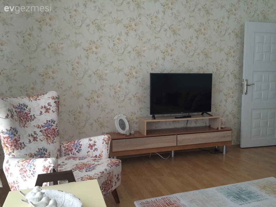 Ayşe hanımın romantik ve hareketli pastel evi..