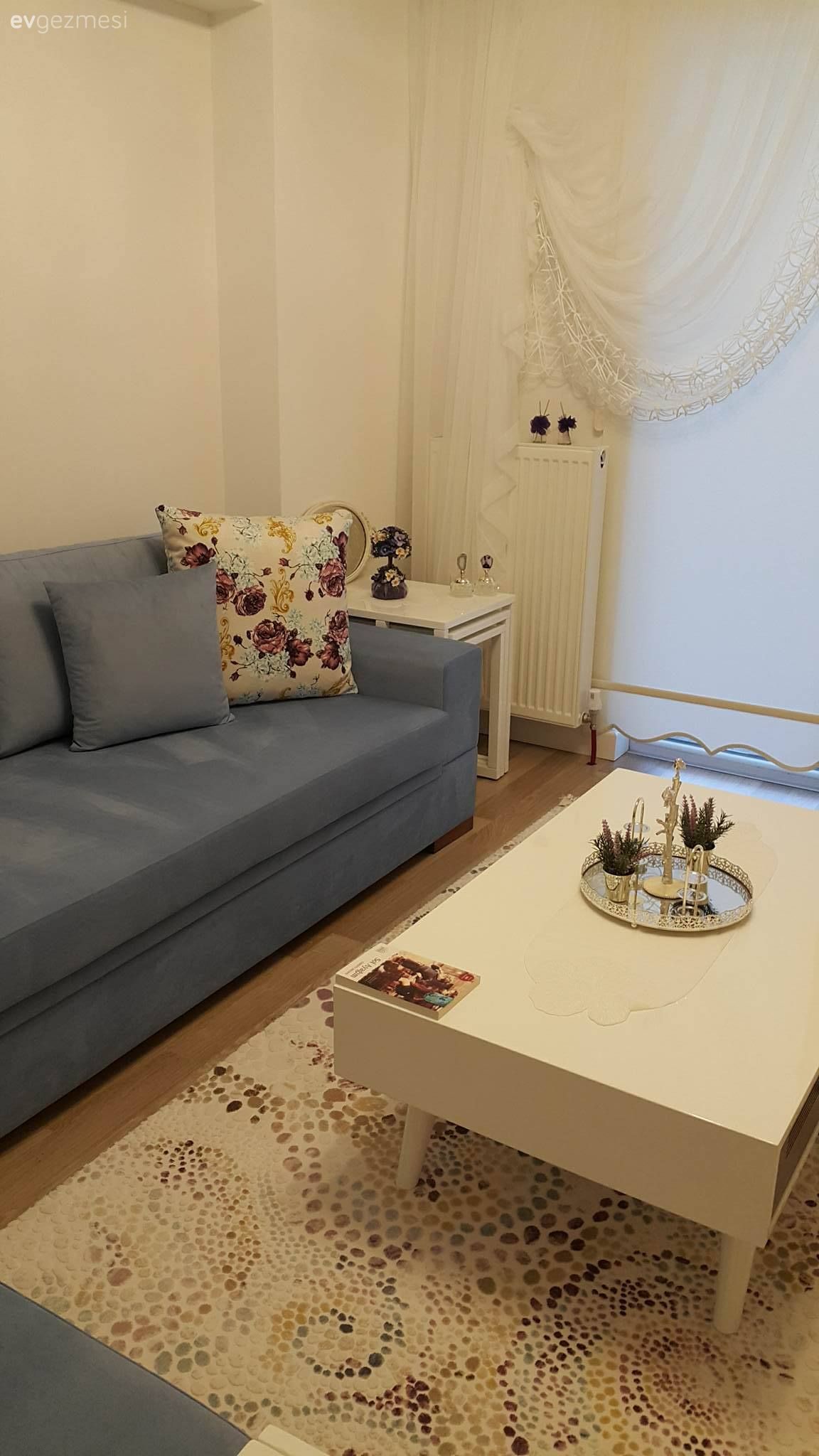 Köşe koltuk, Mavi, Orta sehpa, Oturma Odası