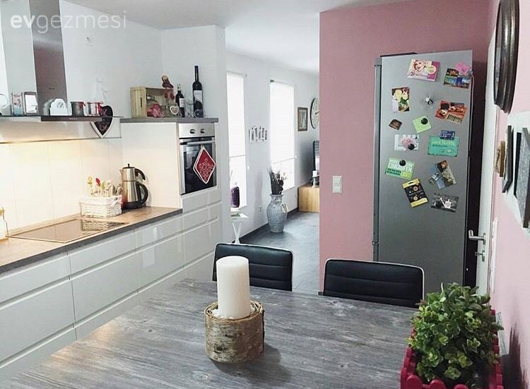 Beyaz mutfak, Mutfak, Ada mutfak, Pembe