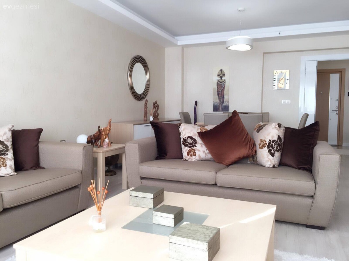 Aysun hanımın rahat ve samimi evi..