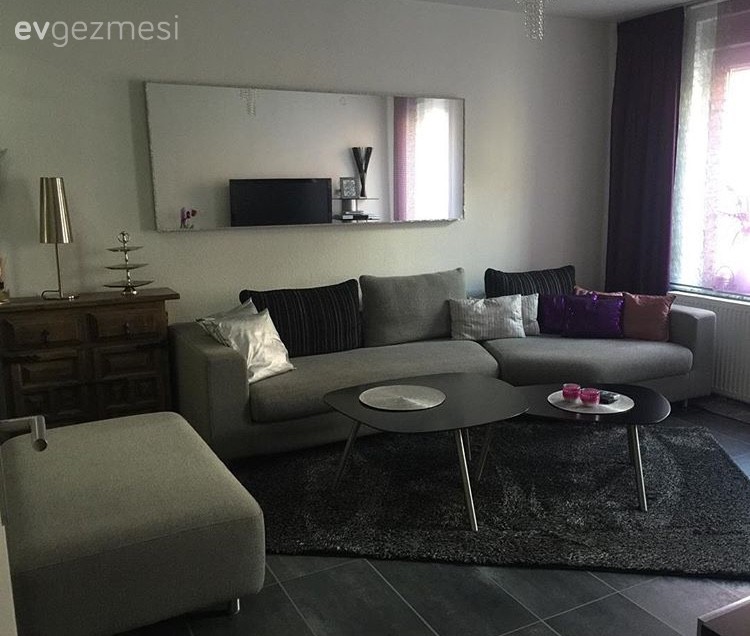 Köşe koltuk, Salon