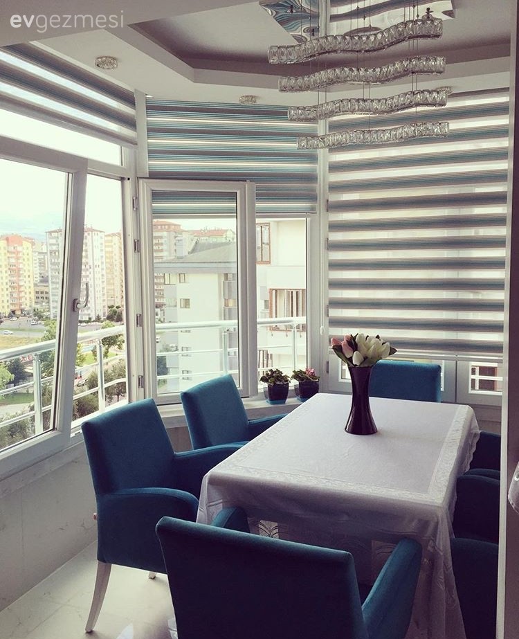 Mavi, Mutfak, Mutfak masası