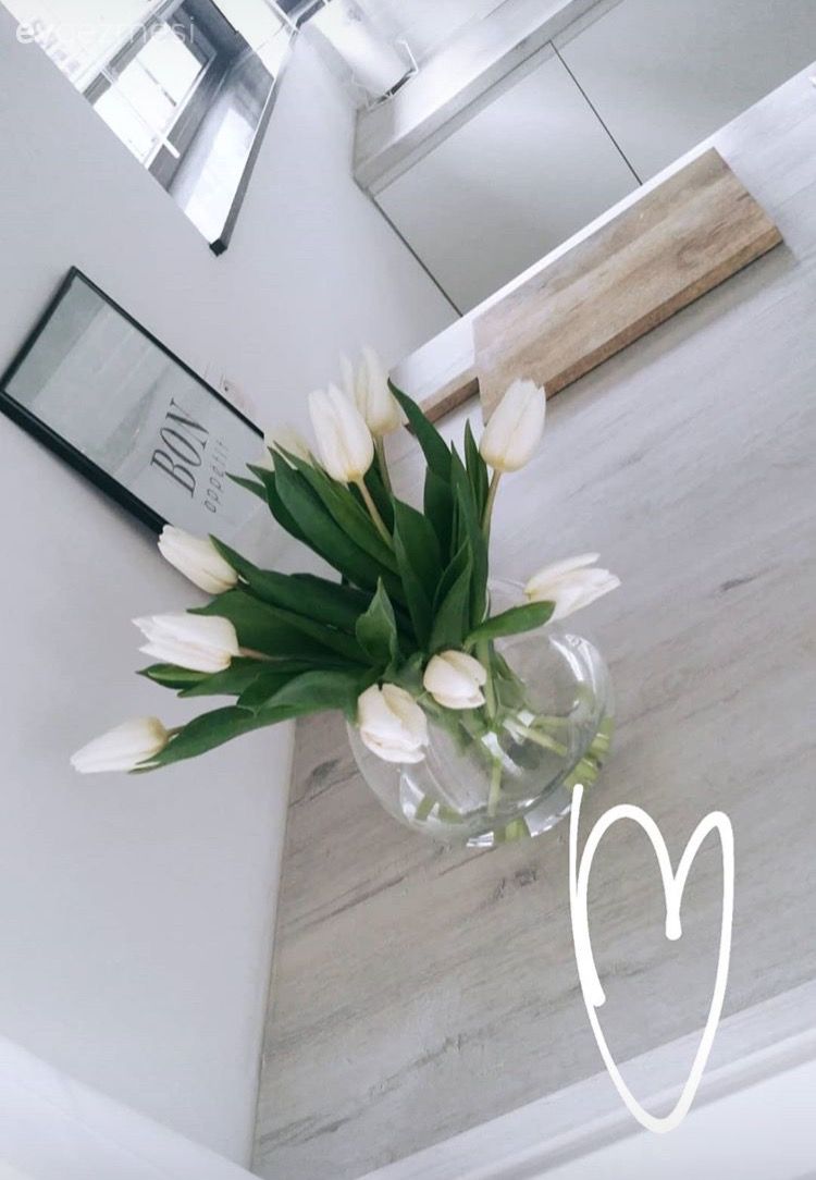 Mutfak, Çiçekler, Ada mutfak