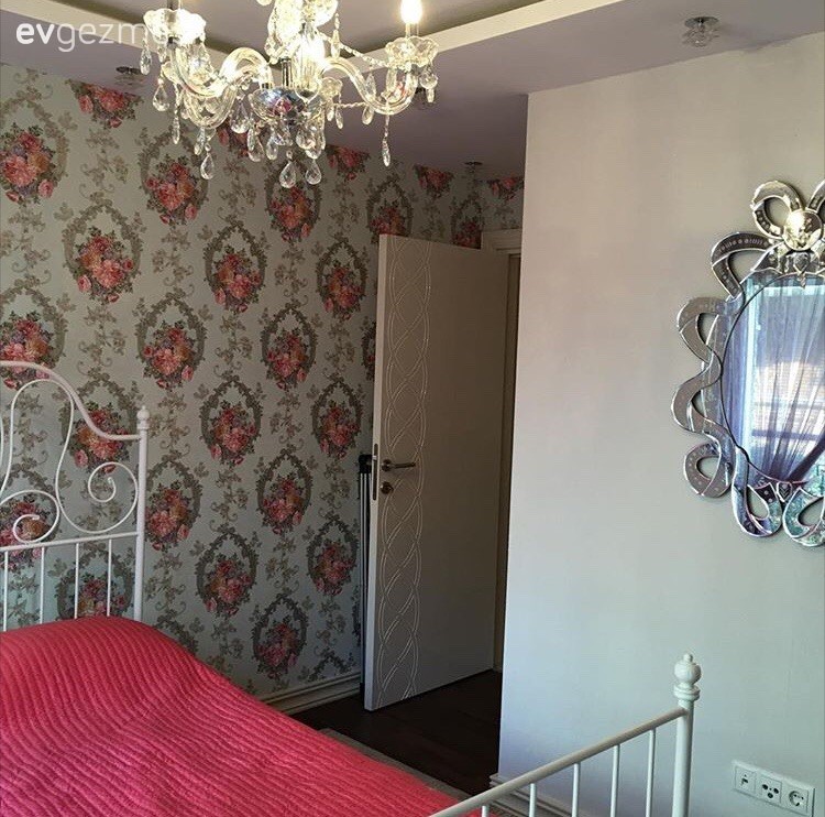 Aydınlatma, Ayna, Duvar kağıdı, Genç odası