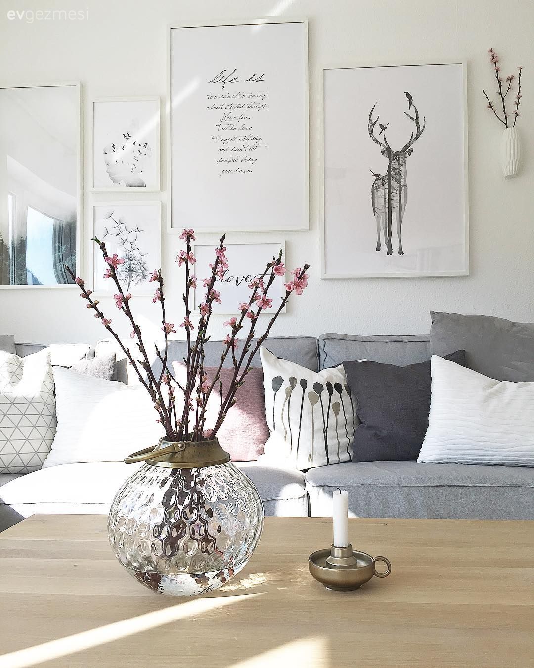 Bu evin dekorunun odağında konfor ve keyif var..