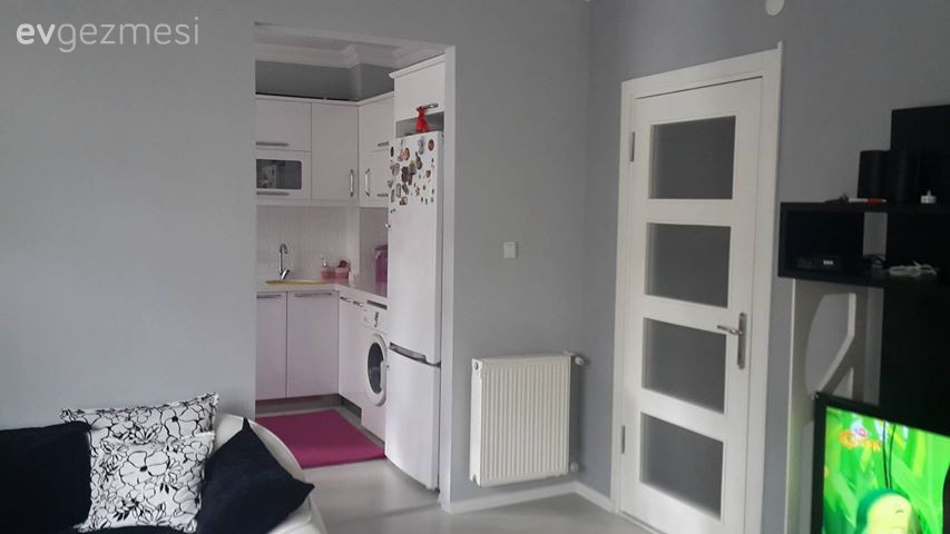 Tadilat sonrası kullanışlı ve şık: Esra hanımın evinin dönüşümü..