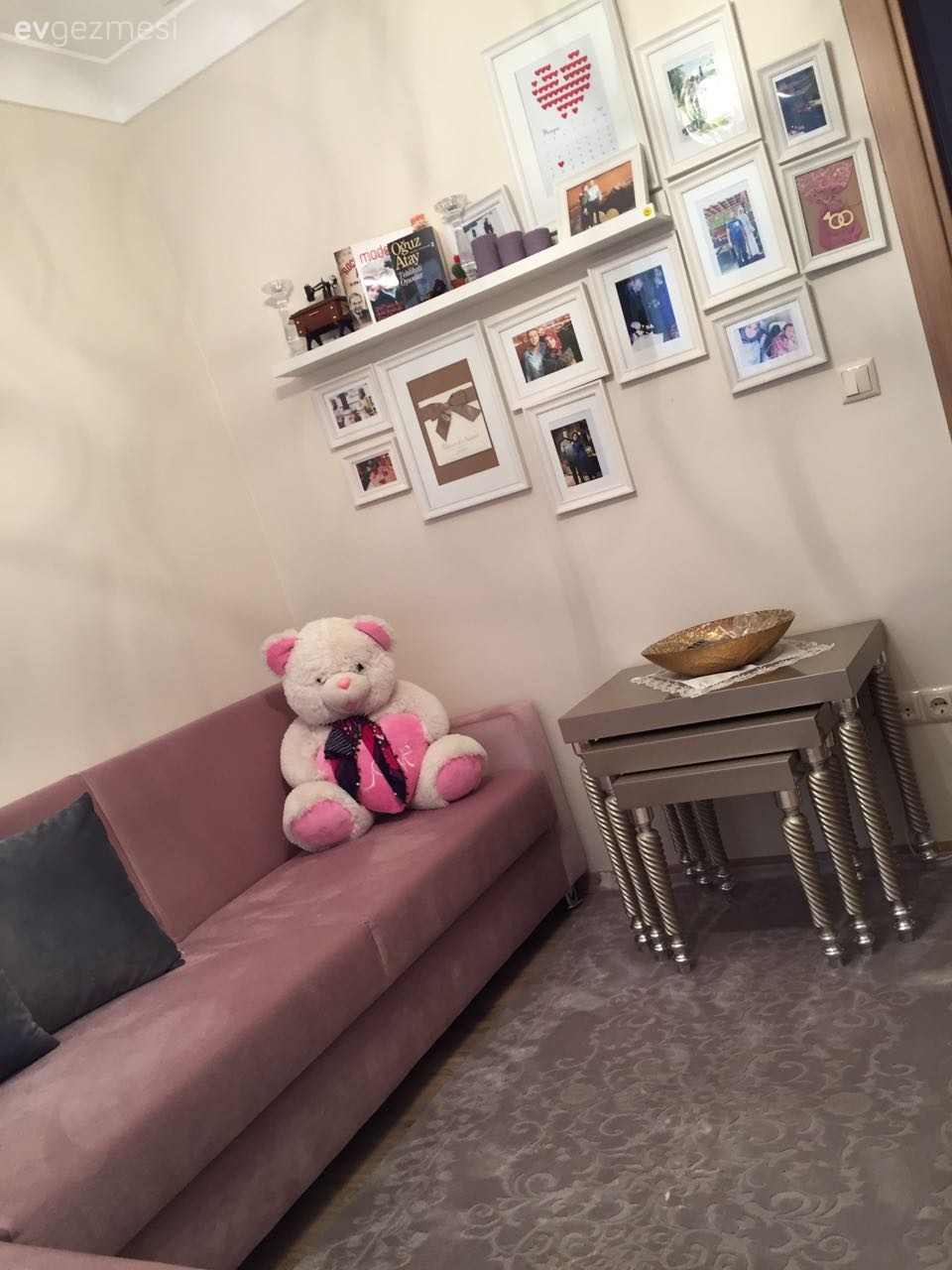 Klasik esintilerle, göz alıcı ve şık: İlknur hanımın evi..