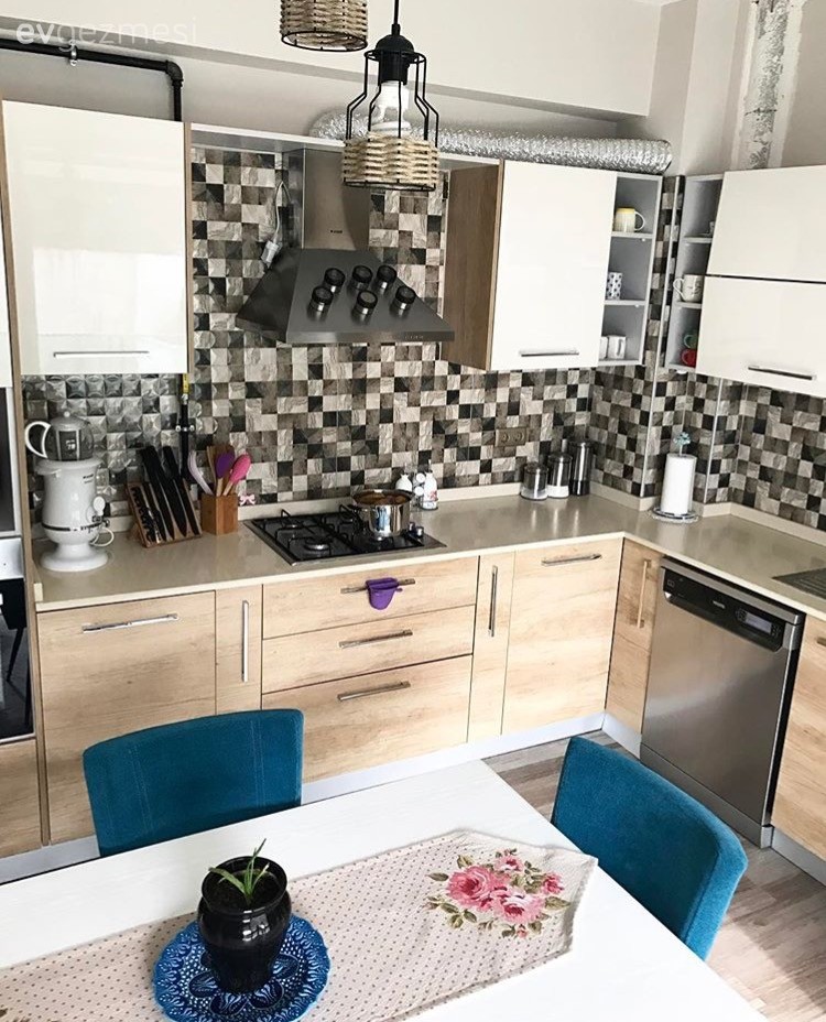 Ankastre, Mavi, Mutfak, Mutfak masası