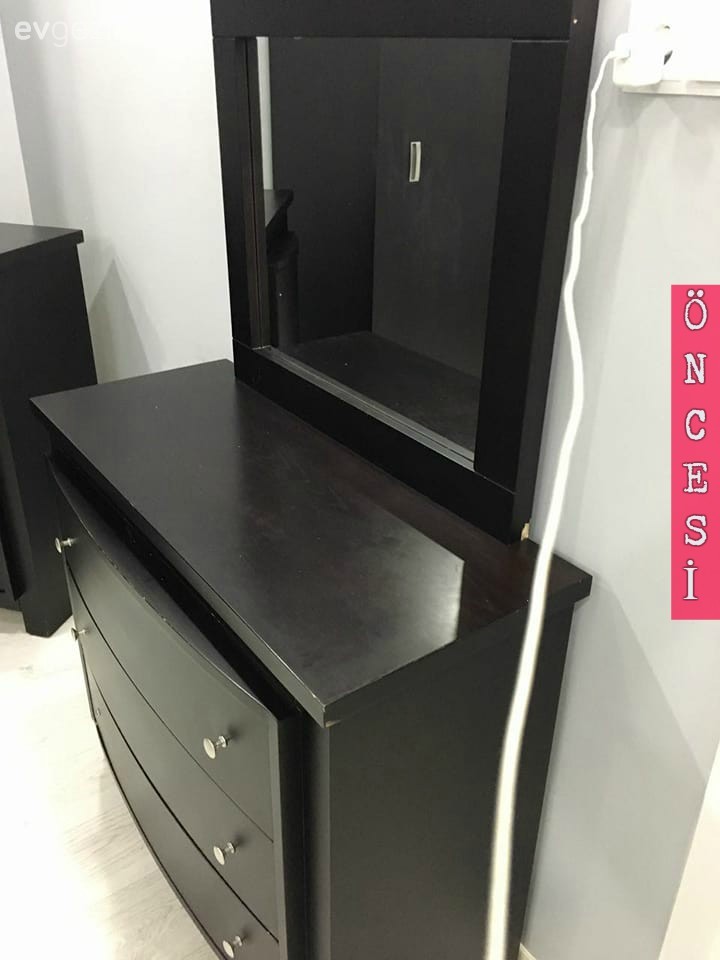 Kendin Yap, Mobilya boyama, Öncesi / Sonrası