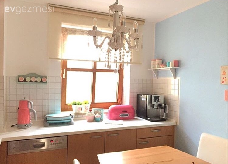 Avize, Mavi, Mutfak, Aydınlatma