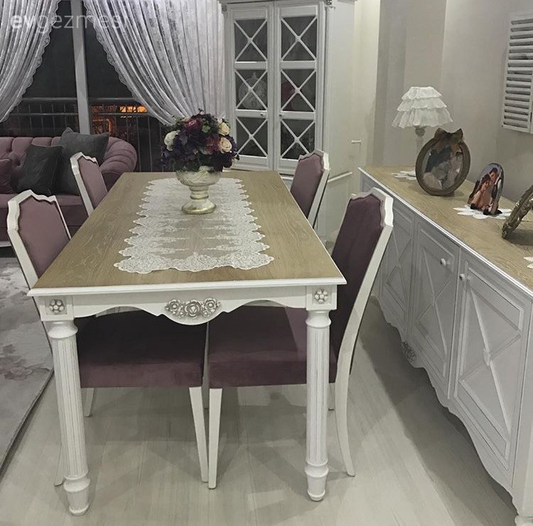 Ahşap Mobilya, Konsol, Mor, Salon, Yemek Odası