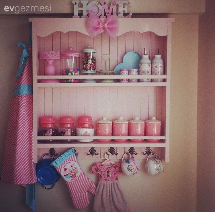 Mutfak, Mutfak aksesuarları, Pembe, Terek