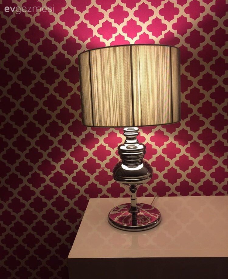 Abajur, Duvar dekorasyonu, Kendin Yap, Pembe, Aydınlatma