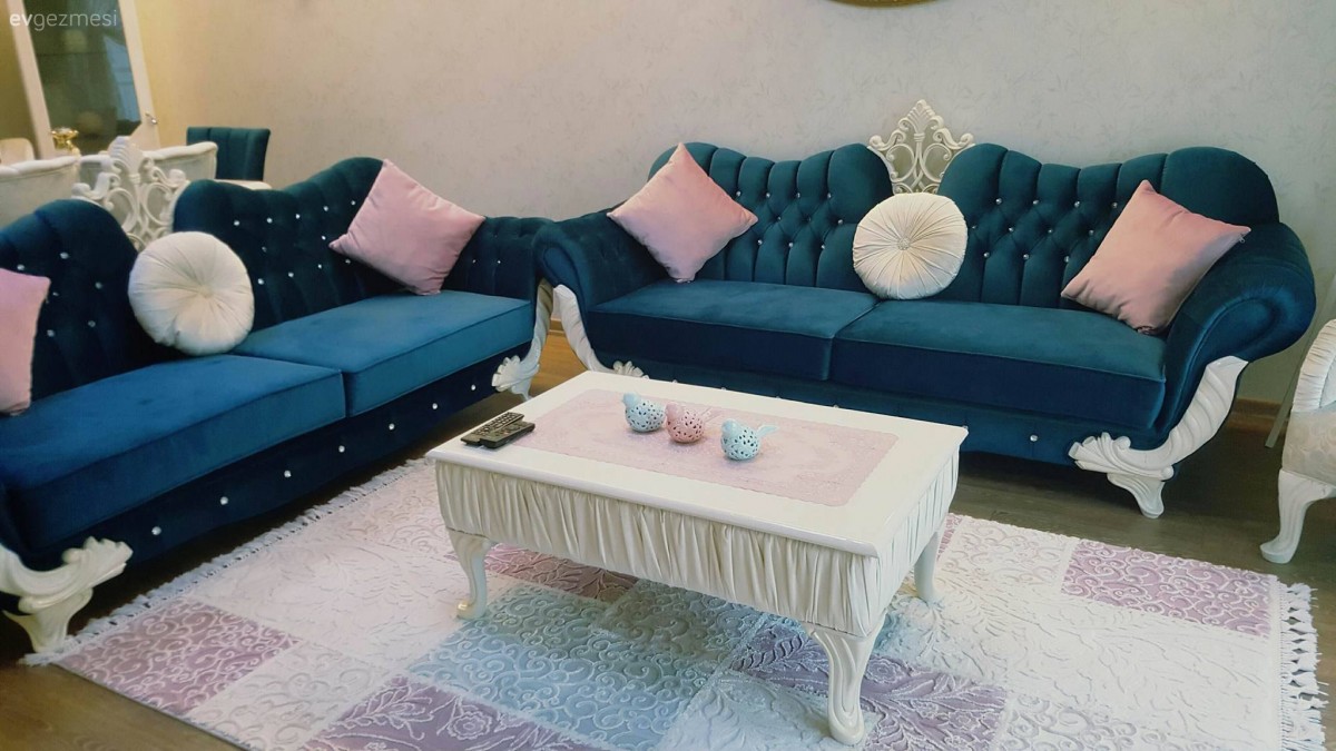 Sevgi hanımın klasik stilde göz alıcı evi..