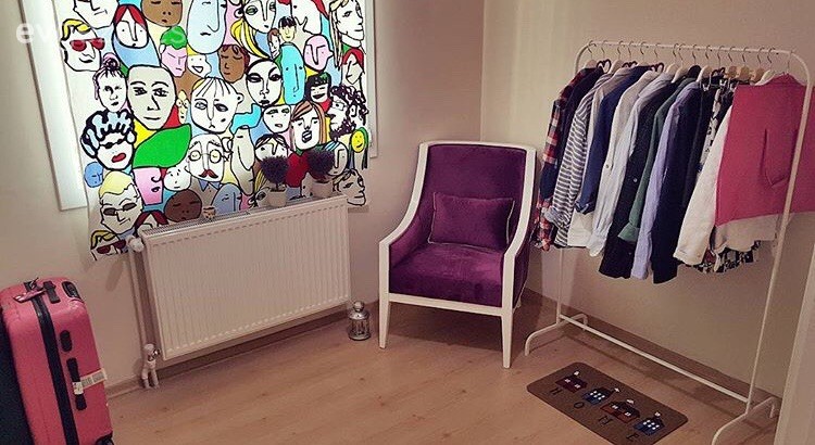 Giyinme odası, Berjer, Perde